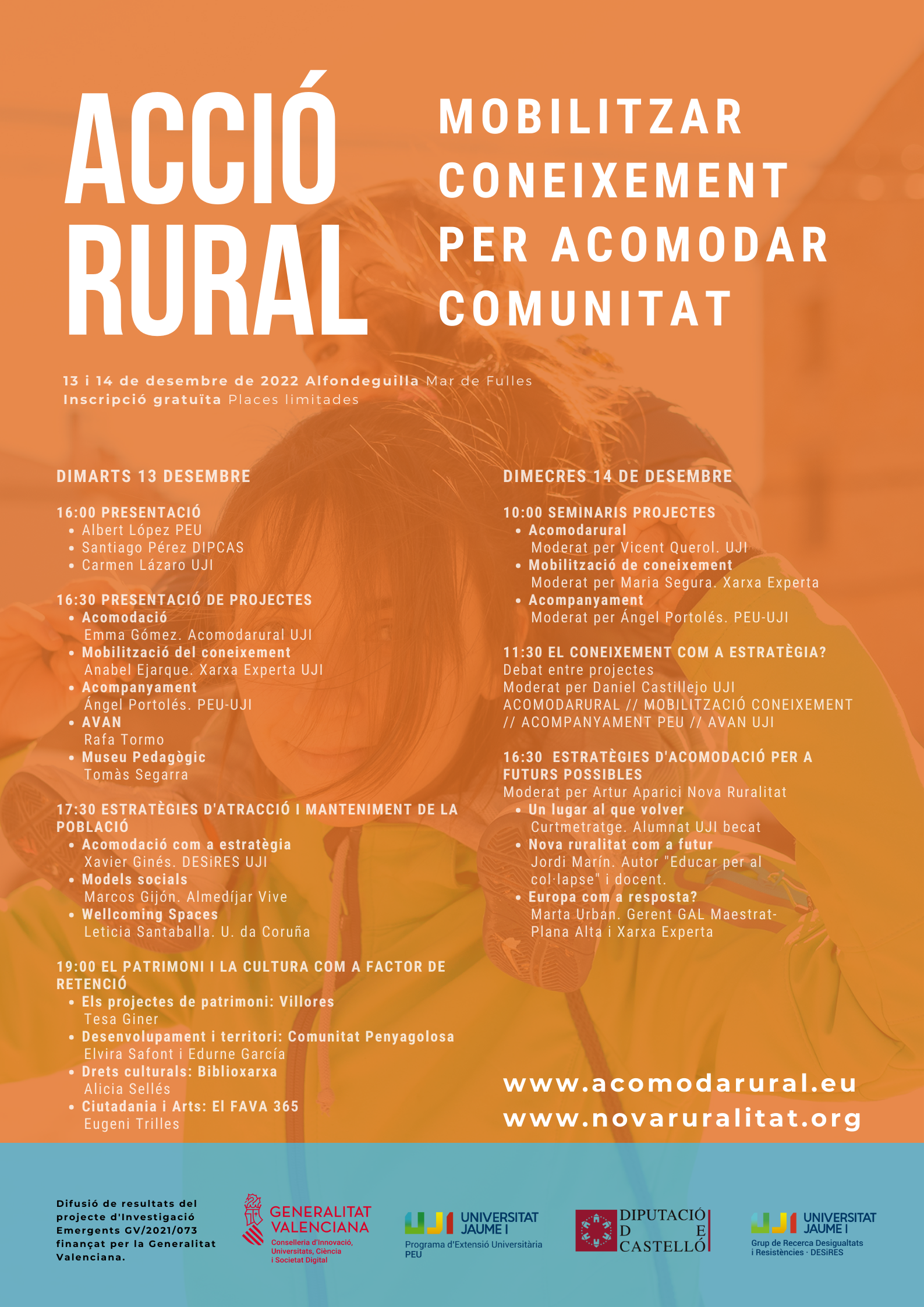 Programa complet de les Jornades d’Acció Rural